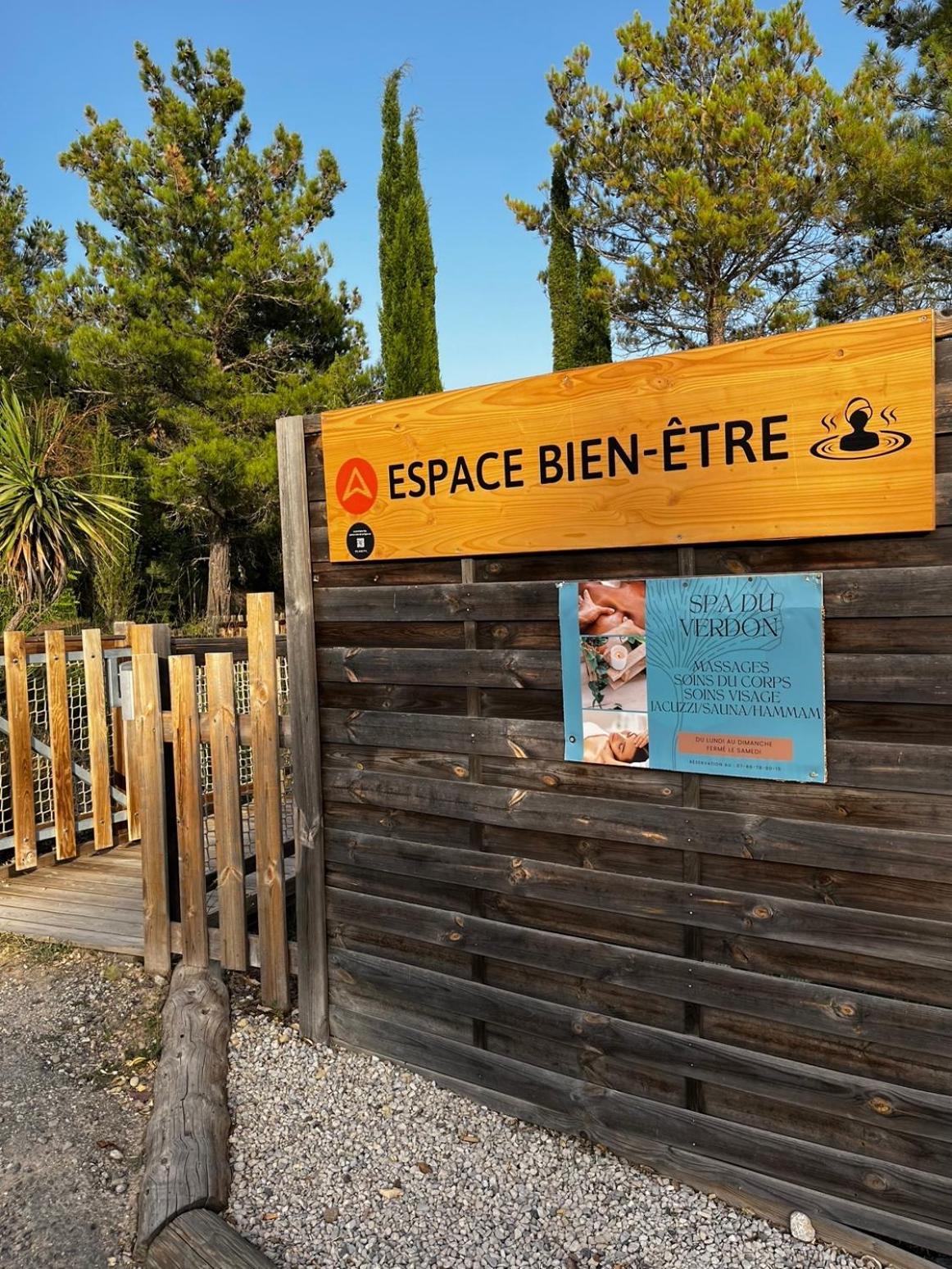Mobil-Home Dans Camping 4* Saint-Laurent-du-Verdon Extérieur photo
